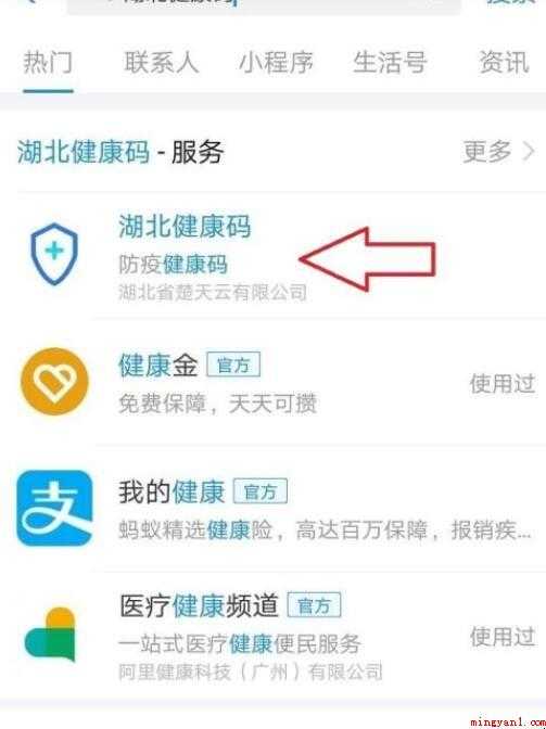 湖北健康码怎么申请