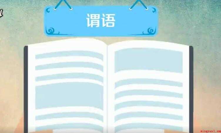 什么是谓语