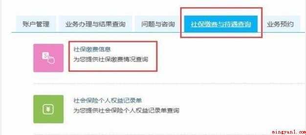 怎么查询个人社保缴纳记录