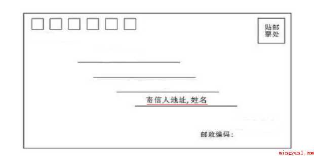 信封的格式怎样写
