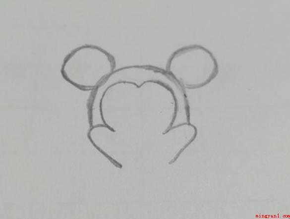 米老鼠简笔画怎么画