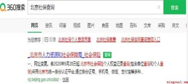怎么查询个人社保缴纳记录