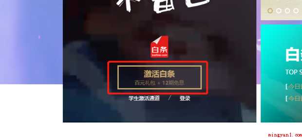 京东白条要怎样才能开通