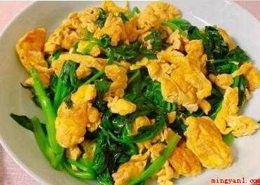 怎样做菠菜炒鸡蛋