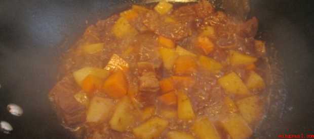 土豆炖牛肉怎样做