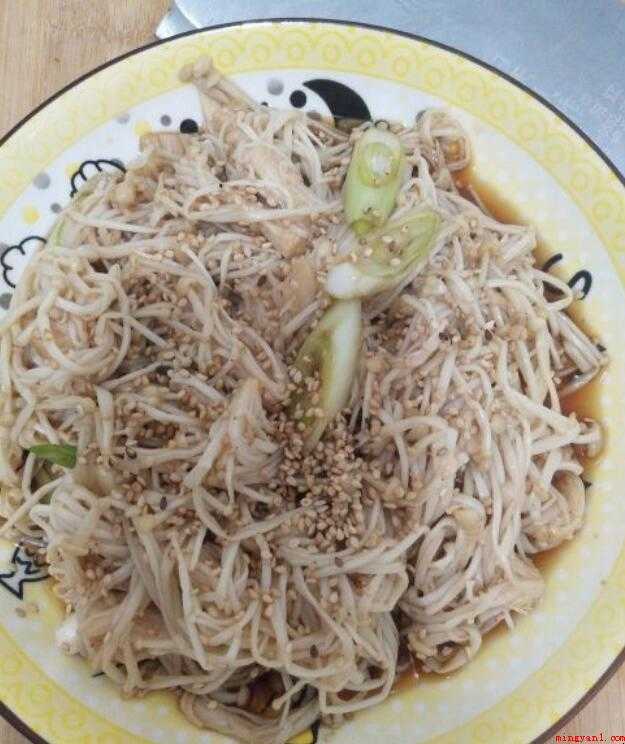 家常凉拌金针菇怎么做
