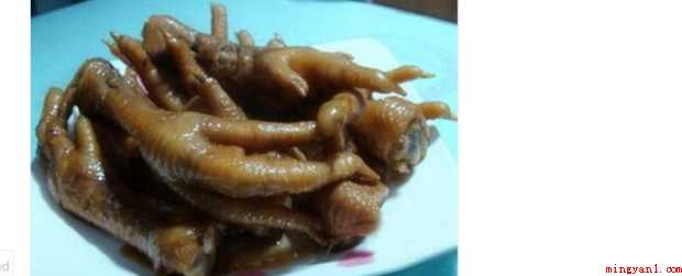 卤味鸡爪子怎样做