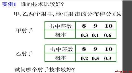 如何计算数学期望值