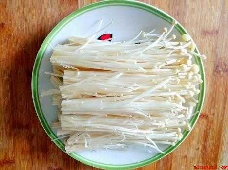 金针菇炒鸡蛋怎样做
