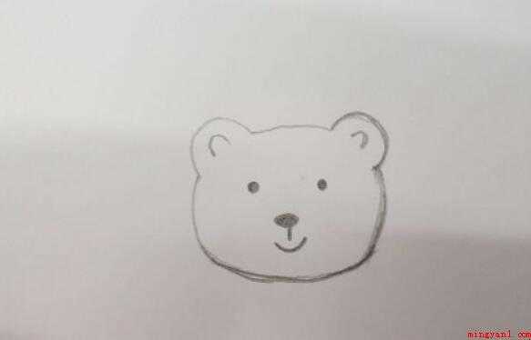 简笔画小熊怎么画