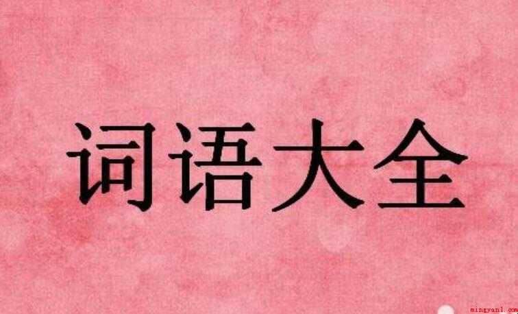 形容人的词语有哪些