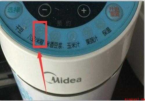 怎样用豆浆机做米糊