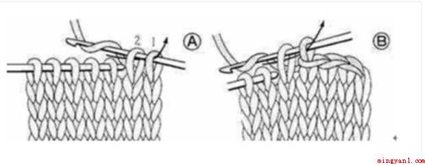 织围巾如何收针