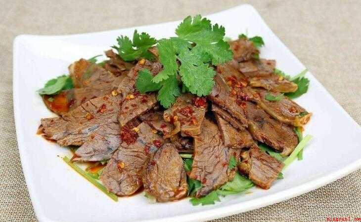 凉拌牛肉用牛的哪个部位
