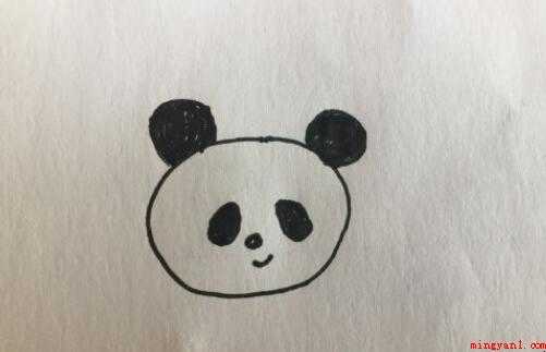 小熊猫简笔画怎么画