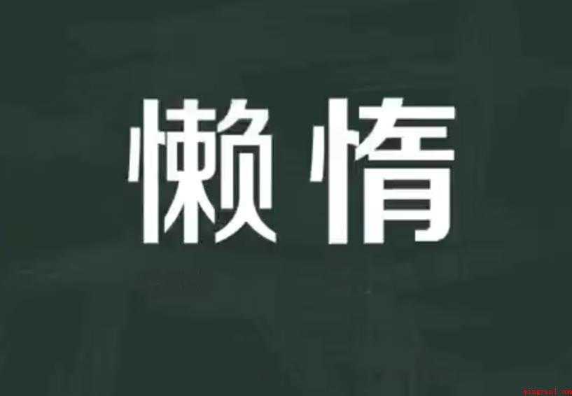 懒惰的反义词有哪些