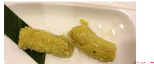 炸香蕉怎样做