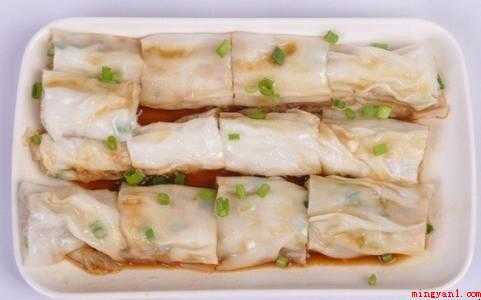 广东特色早餐肠粉怎样做