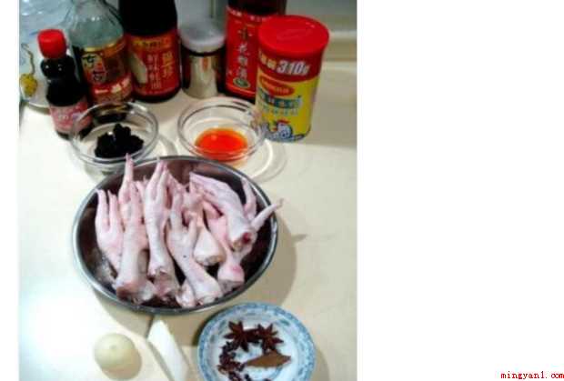 卤味鸡爪子怎样做