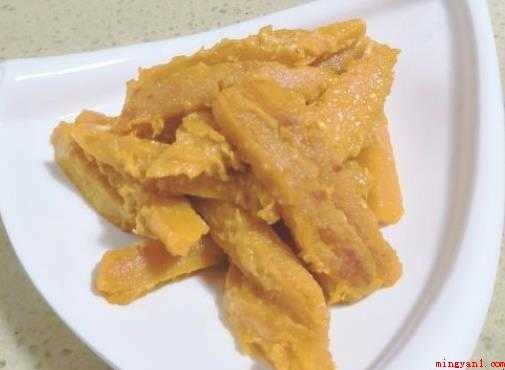 蛋黄焗南瓜的做法是什么