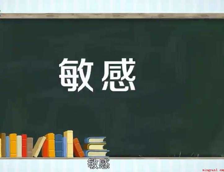敏感的意思是什么