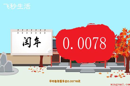 闰年有多少天(平年有366天,闰年的出现是因为填补因人为因素)