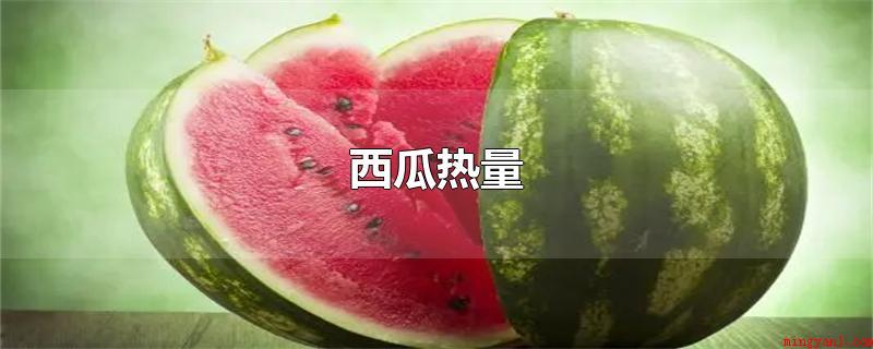 西瓜热量(每100克西瓜的发热量为25大卡)