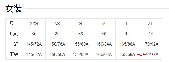 xl是多大?(XL表明加大码,XL码来主要表现女装时,和它相对性的外形尺寸)
