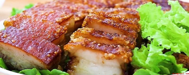 脆皮五花肉烤多久(脆皮五花肉烤30min以内就可以)