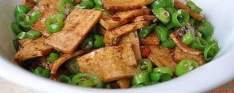 青椒炒豆腐怎么做(豆腐的做法_健康频道)