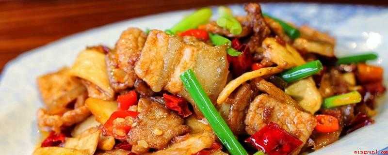 回锅肉怎么做好吃(猪肉做为饭桌上关键的动物性食品类之一)