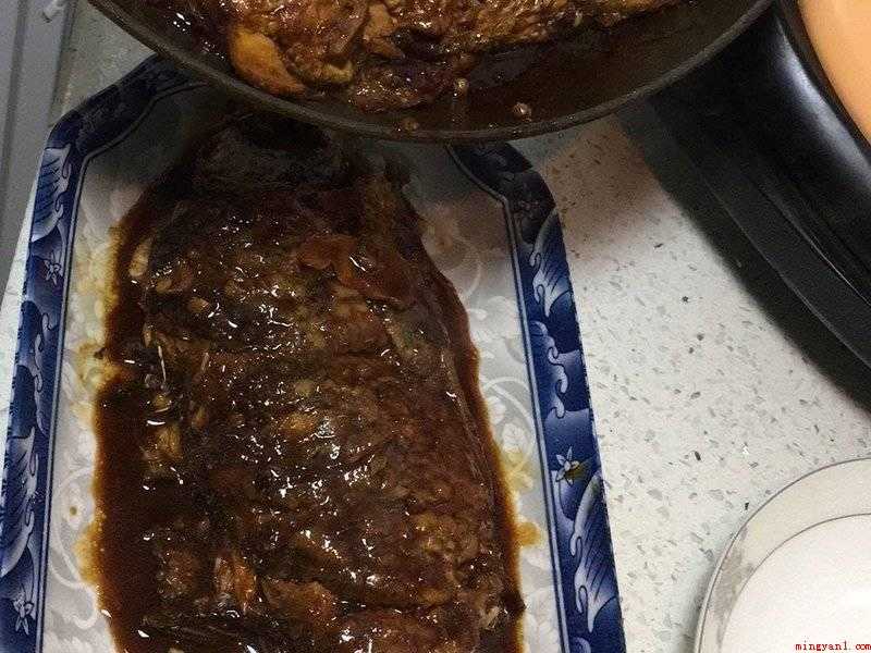 不用油炸的糖醋鱼做法（鲫鱼的做法,简单又好吃）