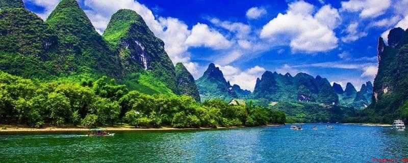 桂林山水甲天下的下一句(桂林山水甲天下一句话是玉碧罗青意可参)