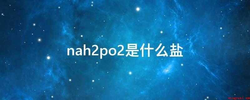 nah2po2是什么盐(次磷酸钠(NaH2PO2))