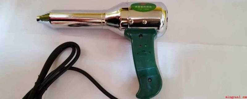 热风枪的用途(热风枪主要是利用发热电阻丝枪芯吹出的热风焊接和提取元件的工具)
