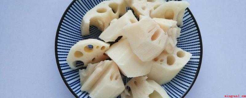 莲藕怎么处理不易变黑(用莲藕做成粉,能健胃消食治腹泻,健脾开胃清热解毒)