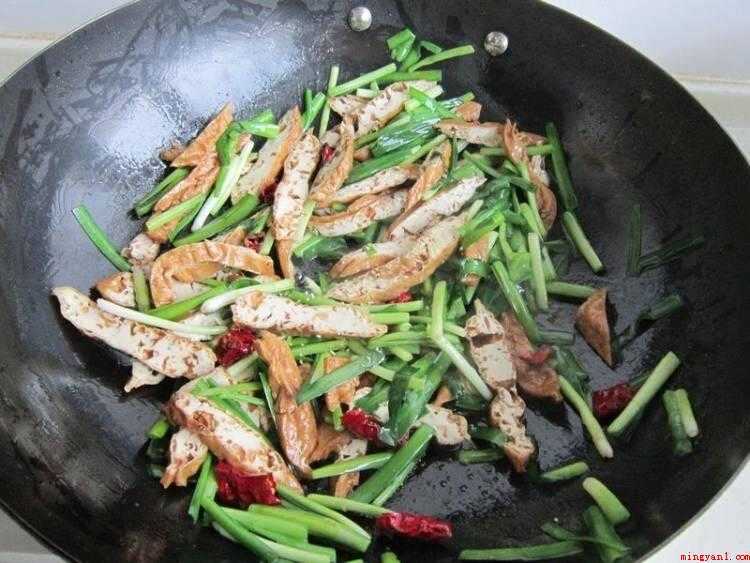 卤豆干怎么炒好吃