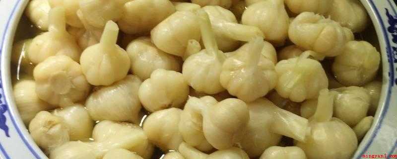 糖醋大蒜头怎么腌制方法(糖醋蒜的两种成分比例!)