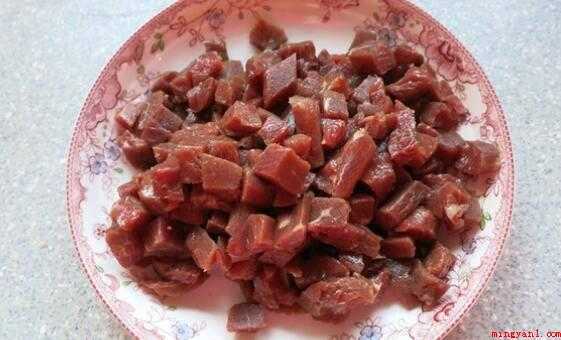 牛肉粒怎么炒