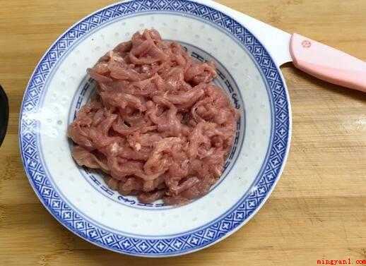 怎么炒酱肉丝