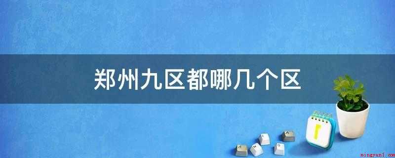 郑州九区都哪几个区(金水区、二七区、中原区、惠济区、管城区、高新区、经开区、郑东)
