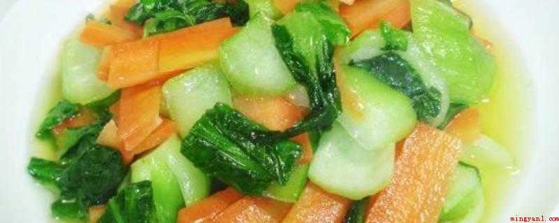 萝卜青菜怎么炒