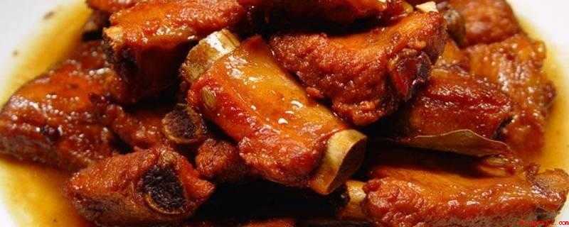 红烧排骨怎么做好吃（排骨切块后,用清水浸泡出血水,多冲洗几次）