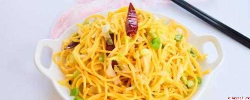 钢丝面怎么做好吃