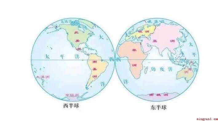 中国属于哪个半球(中国在北半球,中国位于欧亚大陆东部,太平洋西岸)