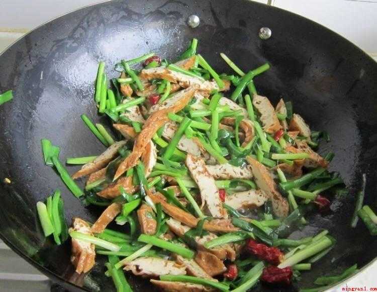 卤豆干怎么炒好吃