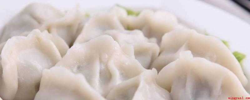 水饺要煮几分钟才可以吃?（饺子分成内陷和表皮,全是很容易煮开的,开水煮饺子得话）