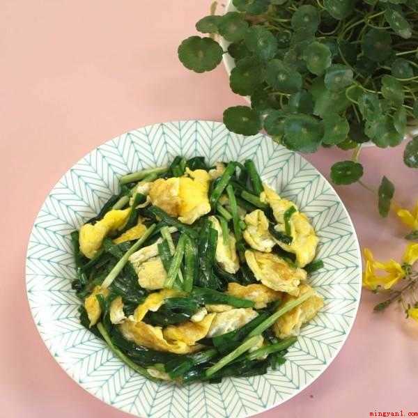 韭菜鸡蛋怎么炒