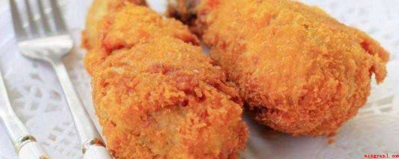 大个的鸡腿怎么做好吃（食物提前准备:鸡小腿、食用油、盐、生鸡蛋、面包糠、辣椒粉、孜）