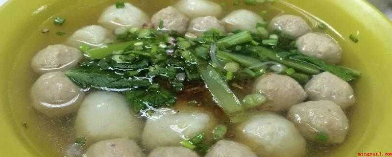 清水丸子肉馅怎么调(小火煮丸子营养成分 )